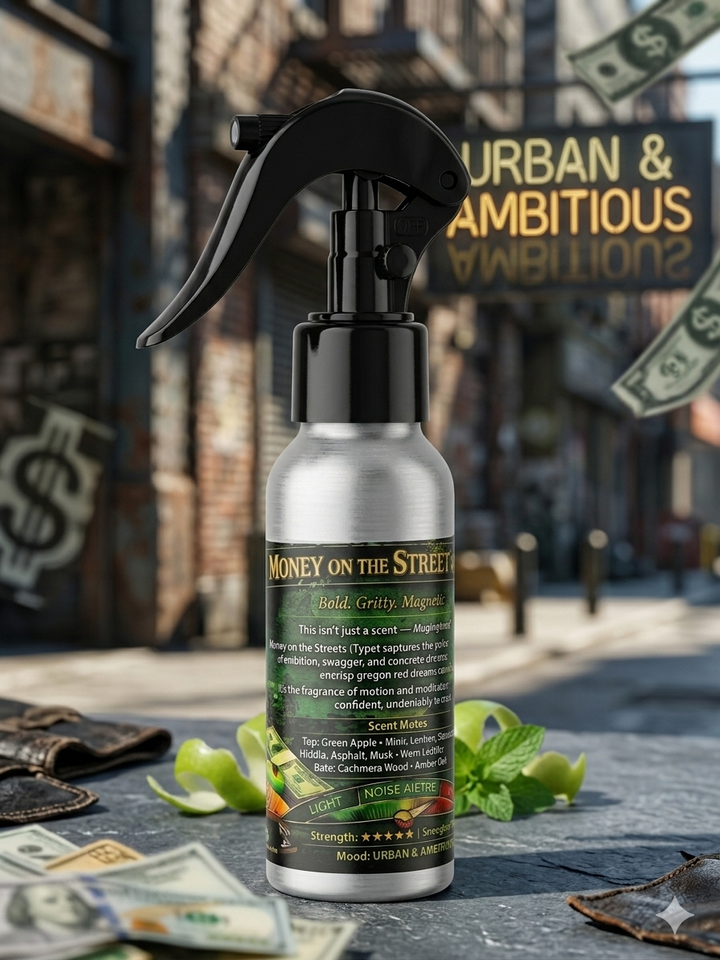 MONEY ON THE STREETS (TYPE) LUXURY CAR & ROOM SPRAYERS 2OZ