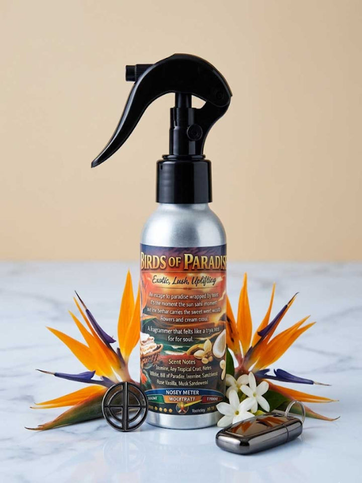 BIRDS OF PARADISE LUXURY CAR & ROOM SPRAYERS 2OZ