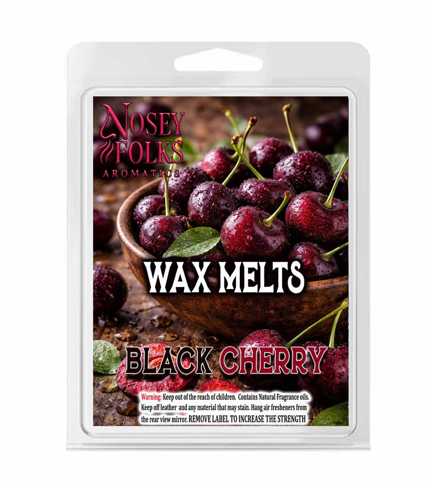 BLACK CHERRY (TYPE) HAND POURED WAX MELTS 6 CT
