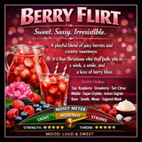 BERRY FLIRT(TYPE) HAND POURED JAR CANDLES 3 SIZES 16.7oz - 26.2oz - 32.2oz