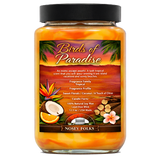 BIRDS OF PARADISE (TYPE) HAND POURED LUXURY JAR CANDLES (3 SIZES AVAIL.) 16.7oz - 26.2oz - 32.2oZ