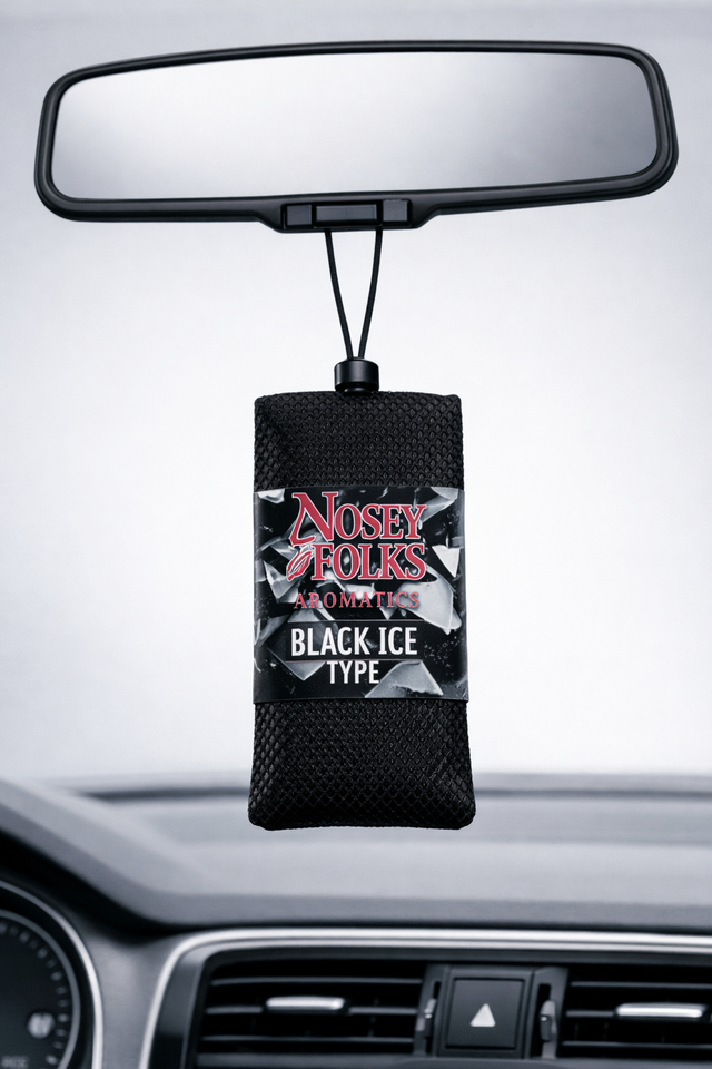 BLACK ICE (TYPE ) HANGING AIR FRESHENER