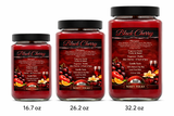 BLACK CHERRY (TYPE) HAND POURED LUXURY JAR CANDLE