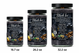 BLACK ICE (TYPE) HAND POURED LUXURY JAR CANDLE 3 SIZES AVAIL. 16.7oz - 26.2oz - 32.2oz