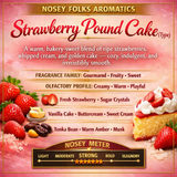 STRAWBERRY POUND CAKE (TYPE) AROMATIC TINS LAST 250+
