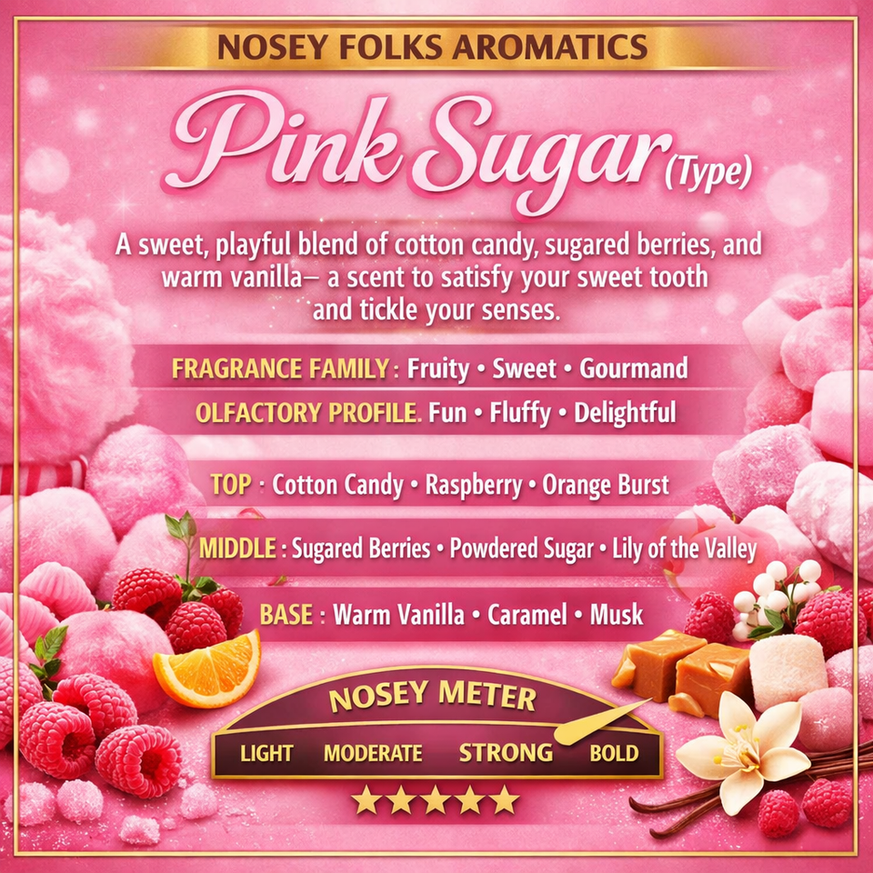 PINK SUGAR(TYPE) WARMING TINS LAST 250+ HOURS
