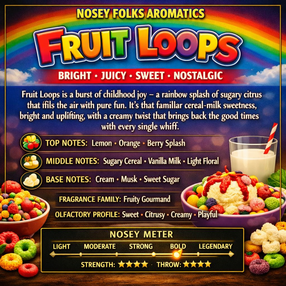 FRUIT LOOPS (TYPE) (SCENT CARD DESCRIPTION)