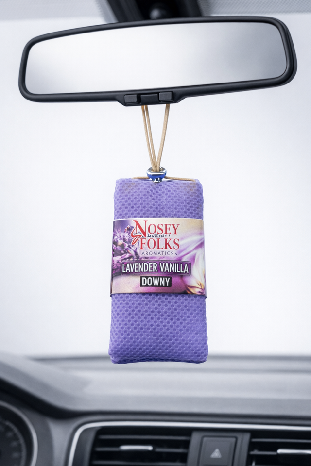 LAVENDER VANILLA DOWNY (TYPE) HANGER
