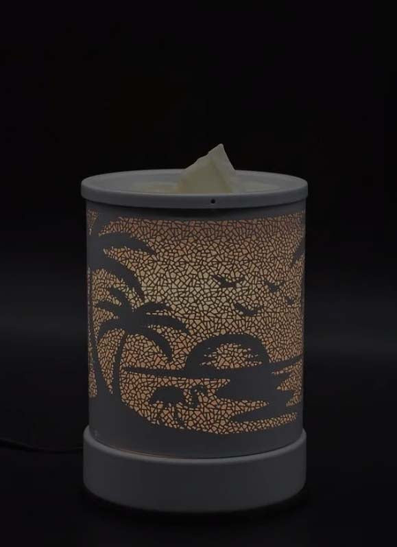 TOUCH LAMP OIL WARMER A-033 White