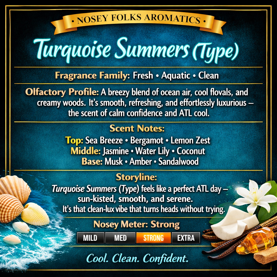 TURQUOISE SUMMER (TYPE) MAGIC HEALING BODY BUTTER