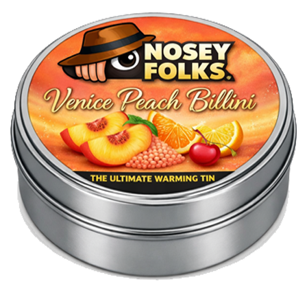 VENICE PEACH BILINI (TYPE) AROMATIC TINS LAST 250+