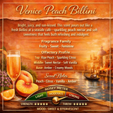 VENICE PEACH BILINI (TYPE) AROMATIC TINS LAST 250+
