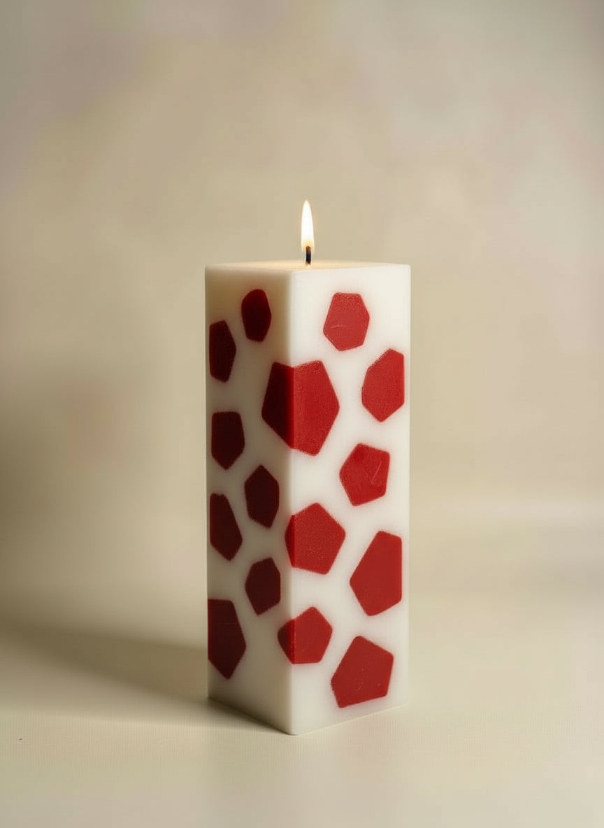 3 X 9 SCENTED CHUNK PLILLAR CANDLE