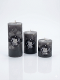 BLACK ICE (TYPE) PILLAR CANDLE