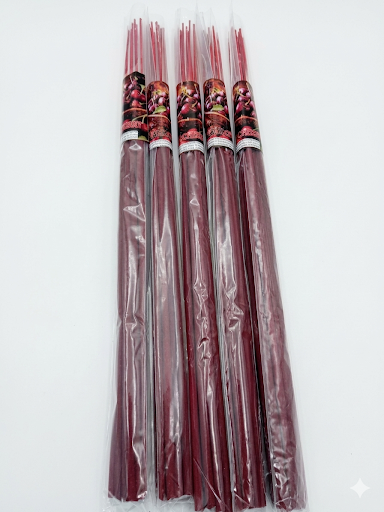 BLACK CHERRY HAND ROLLED INCENSE 19' 12CT