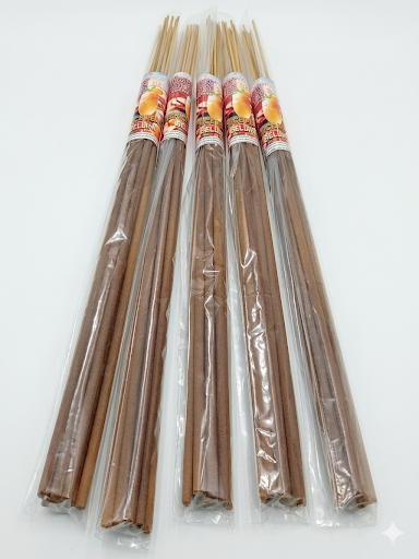 VENICE PEACH BILINI (TYPE) HAND ROLLED INCENSE 19' 12CT