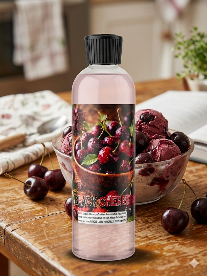 BLACK CHERRY (TYPE) BURNING OIL