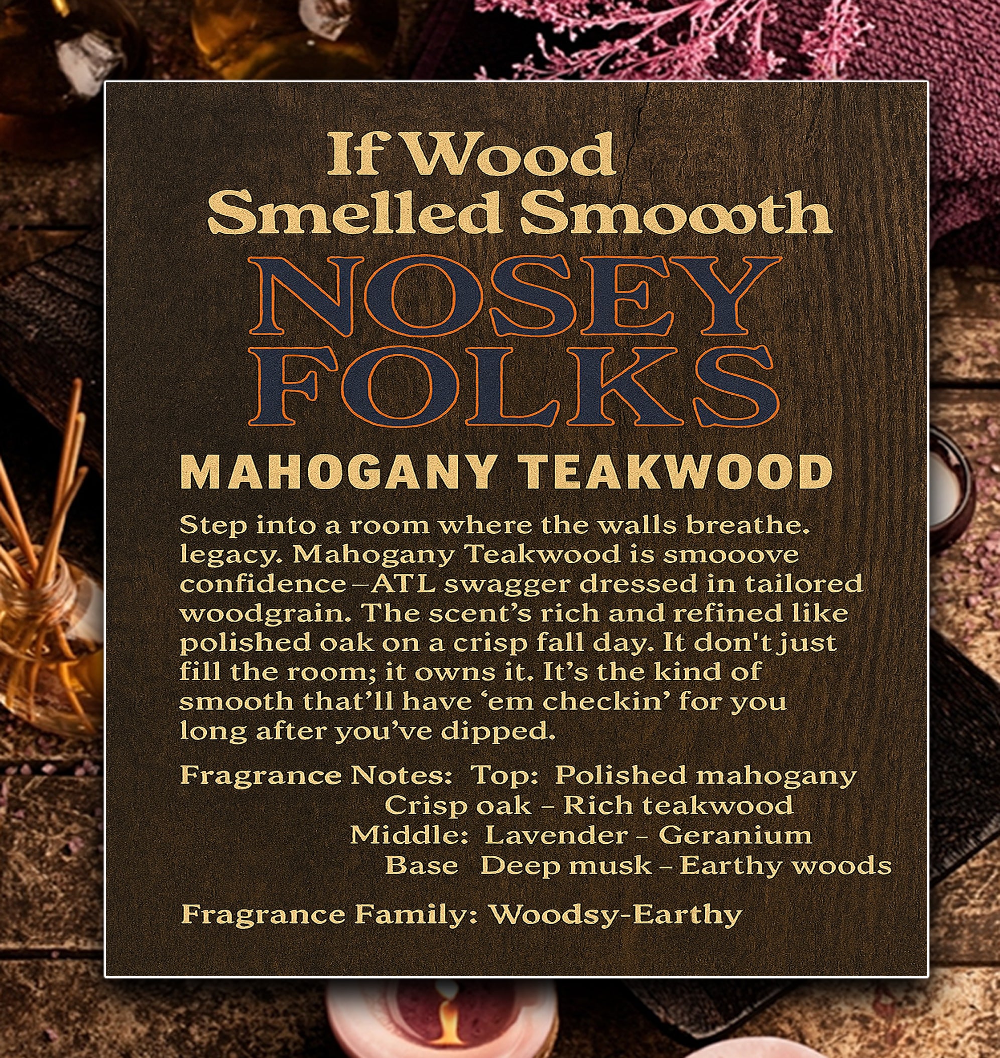MAHOGANY TEAKWOOD (NF TYPE)
